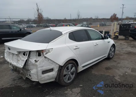 2016 Kia Optima Hybrid Ex z USA, uszkodzony, nr VIN KNAGN4AD4G5098775
